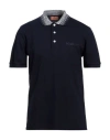 Missoni Man Polo Shirt Midnight Blue Size Xl Cotton