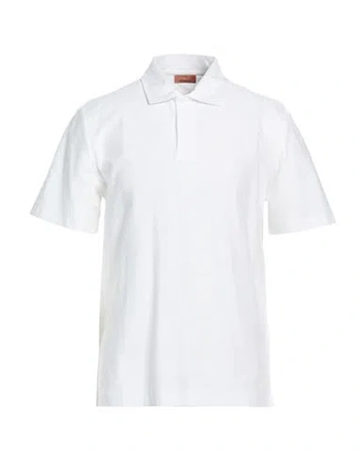 Missoni Man Polo Shirt Off White Size M Cotton