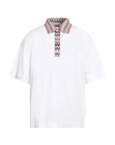 Missoni Polo  Herren Farbe Weiss In White