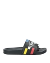 Missoni Man Sandals Black Size 9 Textile Fibers