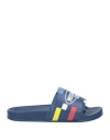 Missoni Man Sandals Blue Size 9 Textile Fibers