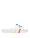 Missoni Logo-print Rubber Slides In White