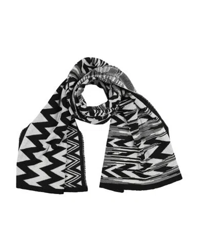 Missoni Man Scarf Black Size - Wool