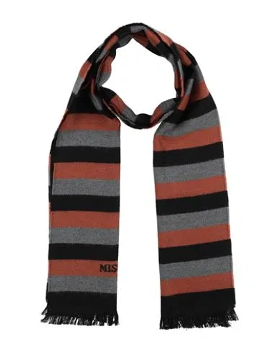 Missoni Man Scarf Black Size - Wool