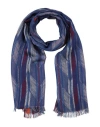 Missoni Man Scarf Bright Blue Size - Viscose, Silk In Blue
