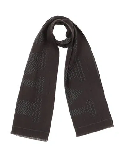 Missoni Man Scarf Brown Size - Virgin Wool
