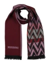 Missoni Man Scarf Burgundy Size - Wool In Burgundy
