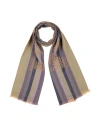 Missoni Man Scarf Camel Size - Wool In Beige