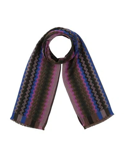 Missoni Man Scarf Dark Brown Size - Wool