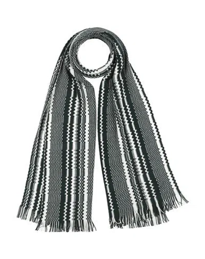 Missoni Man Scarf Dark Green Size - Wool