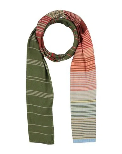 Missoni Man Scarf Green Size - Cotton In Multi