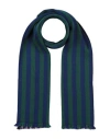 Missoni Man Scarf Green Size - Wool In Blue