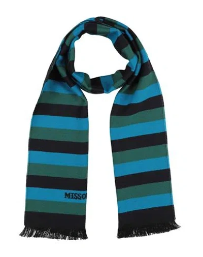 Missoni Man Scarf Green Size - Wool In Green