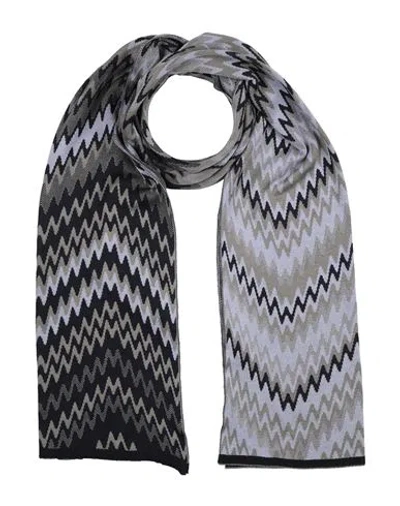 Missoni Man Scarf Grey Size - Cotton In Multi