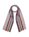 Missoni Man Scarf Lilac Size - Wool In Purple