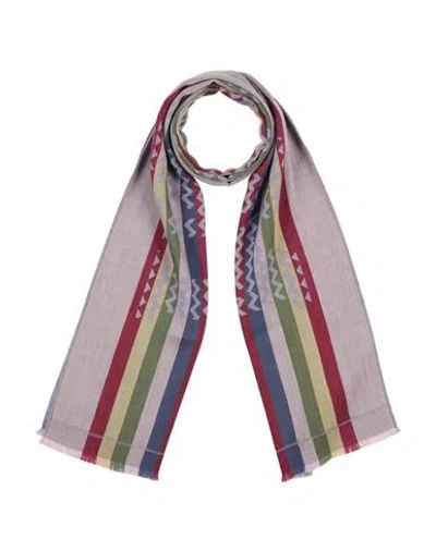Missoni Man Scarf Lilac Size - Wool In Purple
