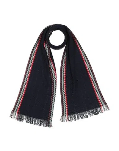 Missoni Man Scarf Midnight Blue Size - Wool
