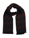 Missoni Man Scarf Navy Size - Wool, Acrylic In Blue