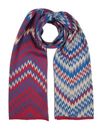 Missoni Man Scarf Red Size - Cotton In Multi