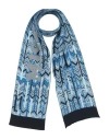 Missoni Man Scarf Turquoise Size - Cotton In Blue