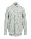 Missoni Man Shirt Lime Green Size Xl Cotton In Green