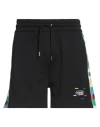 Missoni Sport Man Shorts & Bermuda Shorts Midnight Blue Size Xl Cotton In Black