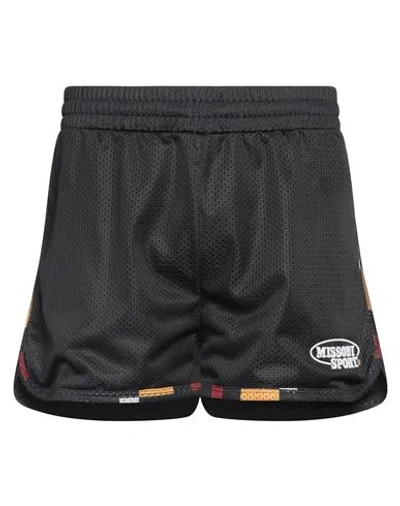 Missoni Man Shorts & Bermuda Shorts Black Size Xl Polyester