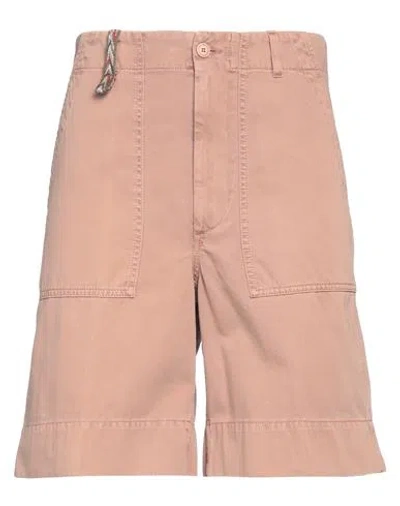Missoni Man Shorts & Bermuda Shorts Camel Size 40 Cotton In Beige