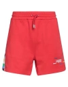 Missoni Sport Man Shorts & Bermuda Shorts Red Size Xl Cotton