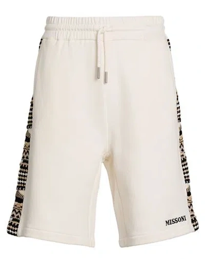 Missoni Man Shorts & Bermuda Shorts White Size Xl Cotton