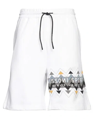 Missoni Man Shorts & Bermuda Shorts White Size Xxl Cotton