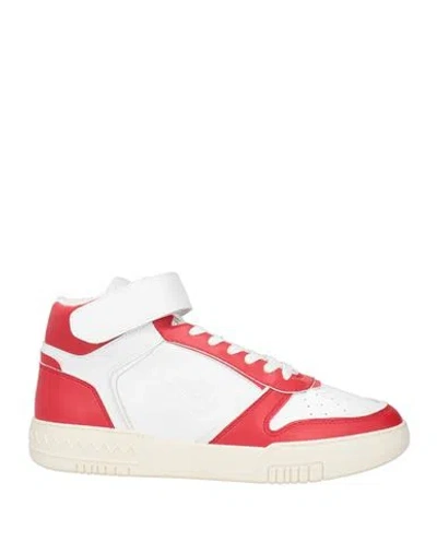 Missoni Man Sneakers Red Size 13 Textile Fibers