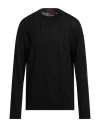Missoni Man Sweater Black Size 44 Cotton, Viscose