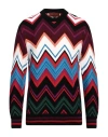 Missoni Zigzag Crew-neck Jumper In Red