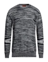 Missoni Man Sweater Navy Size 46 Cashmere In Blue