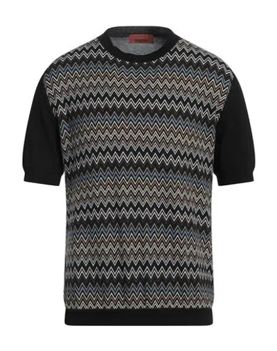 Missoni Man Sweater Midnight Blue Size 42 Cotton