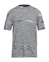 Missoni Man Sweater Midnight Blue Size 34 Cotton In Gray