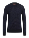Missoni Man Sweater Midnight Blue Size 46 Cotton, Viscose In Blue