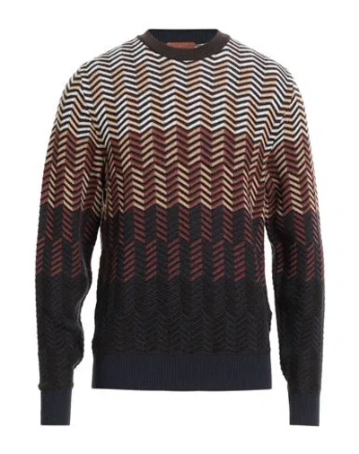 MISSONI MISSONI MAN SWEATER SAND SIZE 44 VIRGIN WOOL