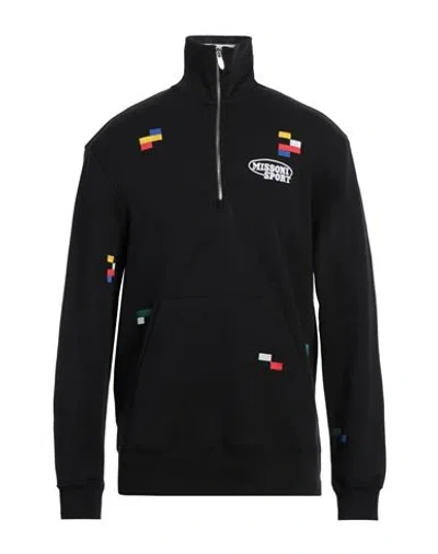 Missoni Man Sweatshirt Black Size Xl Cotton