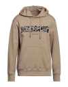 Missoni Man Sweatshirt Khaki Size Xl Cotton In Beige