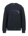 Missoni Man Sweatshirt Navy Size Xl Cotton In Navy