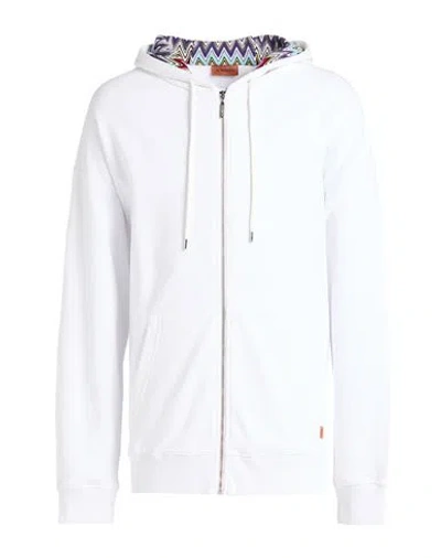 Missoni Man Sweatshirt White Size L Cotton