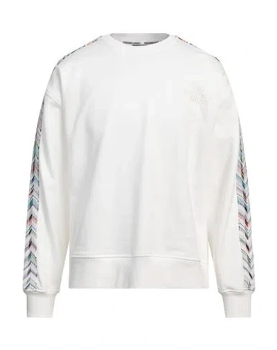 Missoni Man Sweatshirt White Size Xl Cotton