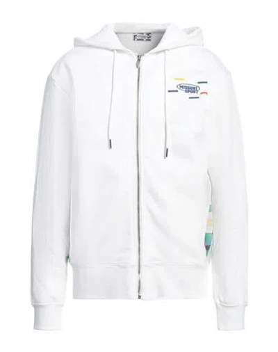 Missoni Man Sweatshirt White Size Xl Cotton