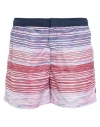 Missoni Man Swim Trunks Red Size Xl Polyester, Polyamide In Red