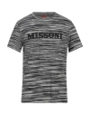 Missoni Man T-shirt Black Size M Cotton