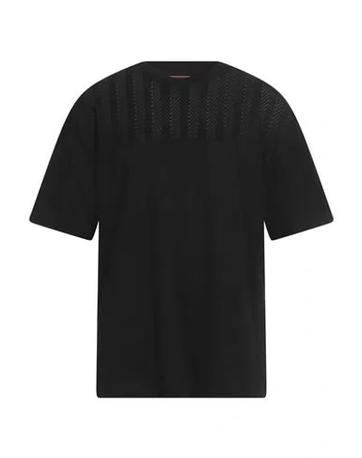 Missoni Man T-shirt Black Size Xl Cotton