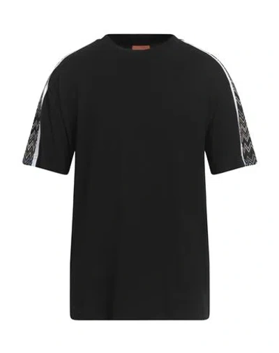 Missoni Man T-shirt Black Size Xl Cotton