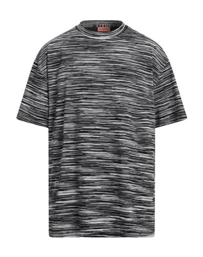Missoni Man T-shirt Black Size Xxl Cotton